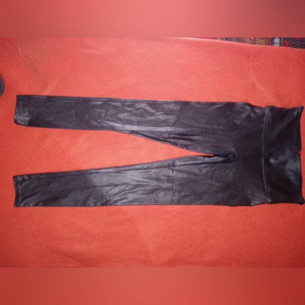 SPANX Faux Leather Leggings